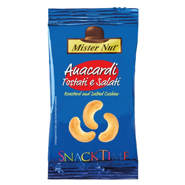 Anacardi Snack Time - 25 gr - Mister Nut