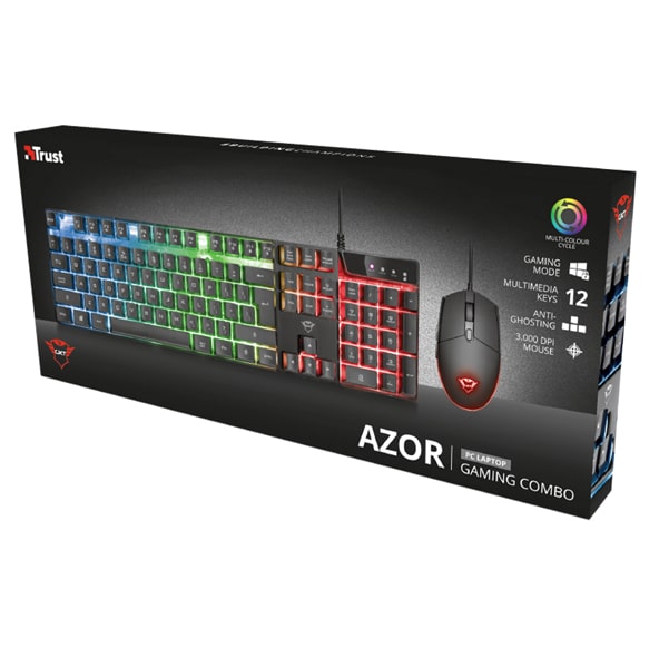 Set tastiera + mouse gaming Azor GXT 838 - Trust
