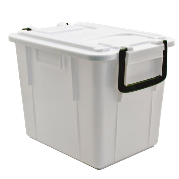 Contenitore Foodbox con coperchio - 20 LT - PPL riciclabile - bianco - Mobil Plastic (Copia)