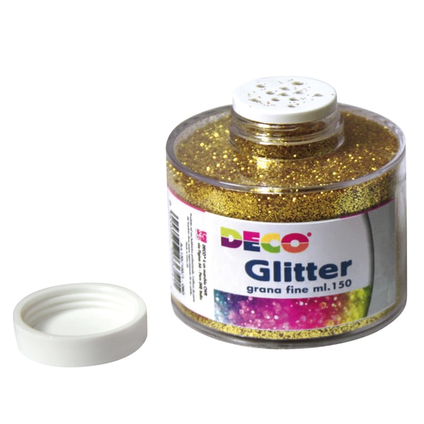 Glitter grana fine 150ml oro CWR