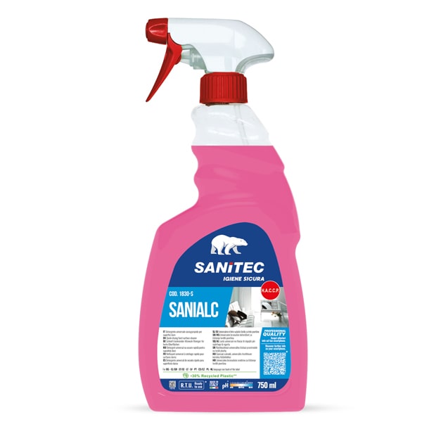 Detergente multisuperficie Sanialc - 750 ml - Sanitec