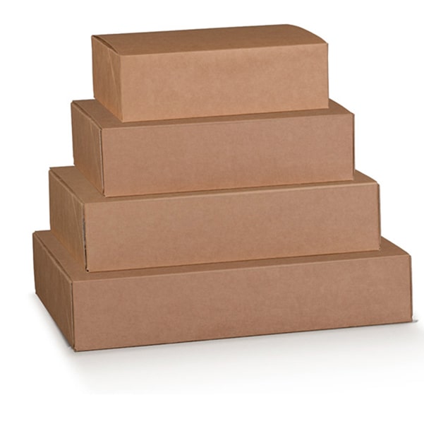 Scatola box per asporto linea Boite - 40x32x12 cm - avana - conf. 10 pz.